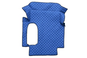 Set covor podea camion potrivit MAN ECO-LEATHER, set 3 buc. (material - eco-piele, culoare - maro, cabina lata 250 cm) potrivit MAN TGA dupa 1999 - Img 3