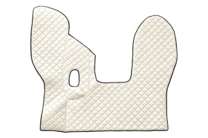 Set covorase podea camion potrivit DAF ECO-LEATHER, set 3 buc. (material - eco-piele, culoare - bej, pentru transmisie manuala) potrivit DAF dupa 2013 - Img 3