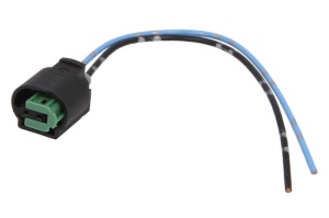 Stecher potrivit MERCEDES ACTROS MP4 / MP5, SPRINTER 3,5-T (B907, B910), SPRINTER 3-T (B907), SPRINTER 3-T (B910 dupa 2011 (numar pini: 2, forma mufa: dreptunghiular, feminin,cablu)