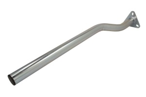 Suport fixare aripa teava, diametru: 42mm, lungime: 800mm, flexibil; triunghi, zincat