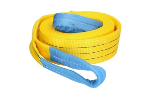 Chinga de ridicare cu doua straturi 3t, 4m, galben