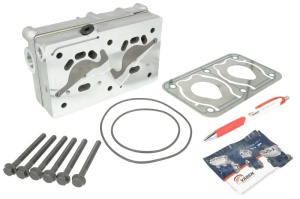 Chiulasa compresor Potriveste 412 704 006,007,010,011,014,015 0 (complet) SCANIA 4 114 C/330/114 C/340/114 C/360/114 C/380/114 G/320/114 G/330/114 G/340/114 G/380/114 L/340/114 L/380/124 /G420/124 C