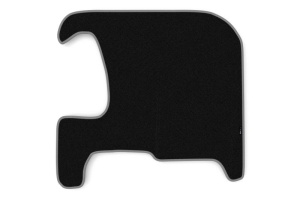 Covor podea camion potrivit IVECO, cabina ingusta ACTIVE TIME, cabina ingusta tunel central velur, 1 bucata (material - velur, culoare - gri ) Iveco Stralis