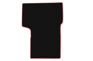 Covor podea camion potrivit MAN, cabina ingusta M, L, XL, LX, XLX tunel central velur, 1 bucata (material - velur, culoare - rosu) potrivit MAN TGA dupa 2000
