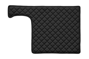Covor podea camion potrivit MAN tunel central ECO-LEATHER, 1 bucata (material - eco-piele, culoare - negru) potrivit MAN TGX I, TGX II dupa 2006