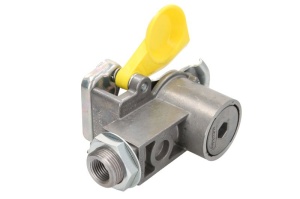 Cupla pneumatica (Dimensiune filet M16x1,5mm, Culoare Galben, aplicatie trailer)