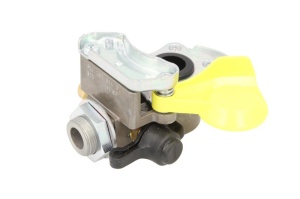 Cupla pneumatica (Dimensiune filet M24x1,5mm, Culoare Galben, aplicatie trailer)