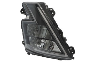 Far Dreapta potrivit VOLVO FH16 III dupa 2020 (H1/H7/LED, manual, functie lumini de zi, culoare insert: negru, culoare semnalizator: alb)