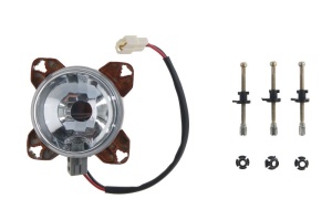 Farul universal Dreapta/Stanga potrivit FORD CARGO II dupa 2003 (H7/W5W, 12/24V, diametru 90mm, transparent, Lampi de pozitie, semnalizare)