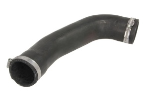 Furtun cauciuc sistem racire (la radiatorul motorului, cabina din mijloc; cu cleme; cu retarder; pentru transmisie manuala, 59mm/63mm, lungime: 430mm) EURO 6 potrivit