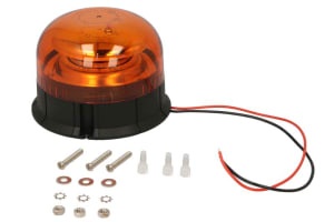 Girofar (portocaliu, 12/24V, LED, LED, fixare 3 puncte, nr programe 3)