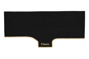 Husa pat camion (negru, linie: classic, material velur, serie CLASSIC, patul de jos) potrivit FORD F-Max