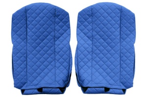 Huse scaun camion Elegance (albastru, material eco-piele / velur, serie ELEGANCE) potrivit FORD F-MAX - Img 2