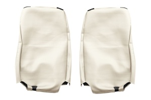 Huse scaun camion ELEGANCE S (bej, material eco-leather / velur, EURO 6) potrivit DAF XF 105, XF 106 dupa 2012 - Img 2