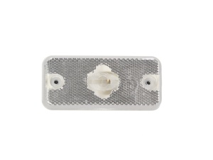 Lampa gabarit Dreapta/Stanga, alb, W5W, inaltime 50mm; latime 110mm; adancime 8mm, 12/24V potrivita DAF 65 CF, 95 XF, CF 65, CF 75, CF 85, LF 55, XF 105, XF 95 dupa 1997