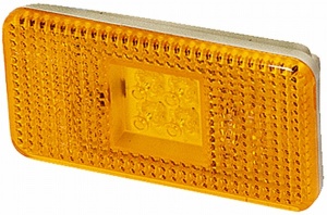 Lampa gabarit stanga/dreapta, galben, LED, inaltime 54 latime 104 adancime 33,5, lungime cablu 500, 24V SCANIA P,G,R,T dupa 2003