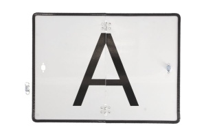 Placa semna avertizare pliabil A camion 1 buc
