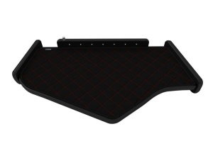 Raft interior cabina Mijloc potrivit MAN TGX II dupa 2020 (culoare: negru/rosu, serie: ELEGANCE Q) - Img 3