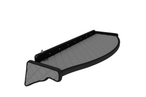 Raft interior cabina Mijloc potrivit RVI D, MIDLUM dupa 2000 (culoare: gri, serie: ELEGANCE)