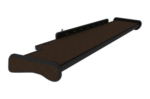 Raft interior cabina potrivit MAN TGX I 2006-2021 (lung, Panou LED, lumina alba, lung, culoare: maro, serie: ELEGANCE)