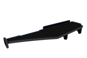Raft interior cabina potrivit MERCEDES ACTROS MP4 / MP5 dupa 2011 (cabina lata 250 cm, lung, culoare: albastru, serie: CLASSIC)