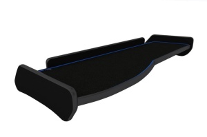 Raft polita interior cabina (lung, lung, culoare: albastru, serie: CLASSIC) potrivit MERCEDES