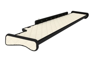 Raft polita interior cabina (panou LED, lumina alba; lung, lung, culoare: bej, serie: ELEGANCE) potrivit MAN