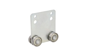 Rola culisare acoperis prelata diametru 24mm, dimensiune placa 61x70mm 4 gauri
