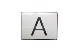 Semna avertizare placa A camion 1 buc, greu/simplu