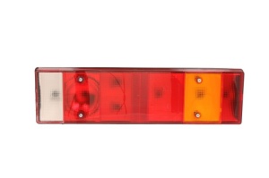 Stop lampa spate dreapta cu bulb deschis 24V, reflector, soclu dreptunghiular 6 pini VOLVO FH 12, FH 16, FL 10, FL 12