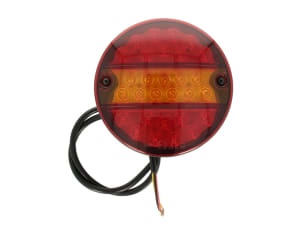 Stop lampa spate stanga/dreapta (LED, 24V, cu semnalizare, lumina marsalier, lumina parcare, round)