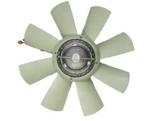Vascocuplaj ventilator (cu ventilator, 750mm, numar palete 8, numar pini 6) potrivit SCANIA P,G,R,T DC11.08-DT16.08 dupa 2004