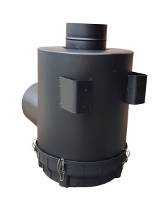 Carcasa filtru cabina (capac de plastic, diametru: 360mm, inaltime: 410mm, diametru intrare: 180mm, diametru iesire: 150mm) potrivit SCANIA 3, 4 DS11.34-DTC11.02 1987-1999 - Img 2