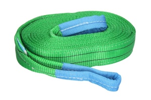 Chinga de ridicare cu doua straturi 2t, 6m, verde