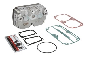 Chiulasa compresor Potriveste LK4936, LP4857 (complet) IVECO EUROTECH MH 180 E 24/180 E 24 K/180 E 27/180 E 27 K/180 E 30 R/180 E 34/180 E 34 R/180 E 38/180 E 42/190 E 24/190 E 24 K/190 E 24, 190 E