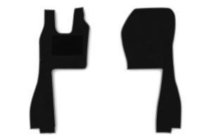 Covoras Auto F-CORE, scaun pneumatic pentru pasageri, sofer + pasager 2 buc. potrivit SCANIA R I, R II dupa 2010 (velours, gri)