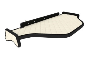 Raft interior cabina Mijloc potrivit DAF XF 105, XF 106 dupa 2005 (Panou LED, lumina alba, cabina, culoare: sampanie, serie: ELEGANCE)