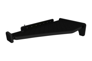 Raft interior cabina Mijloc potrivit MERCEDES ACTROS MP4 / MP5 dupa 2011 (Panou LED, lumina alba, culoare: negru, serie: ELEGANCE)