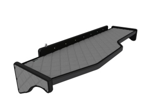 Raft interior cabina potrivit DAF LF dupa 2013 (sertar suplimentar sub blatul mesei, lung, culoare: gri, serie: ELEGANCE)
