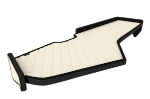 Raft interior cabina potrivit MAN TGX II dupa 2020 (lung, culoare: sampanie, serie: ELEGANCE Q)