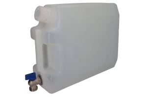 Rezervor apa alb camion 10l robinet lateral