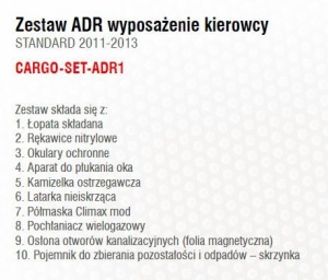 Set ADR standard camion ADR1 - Img 3