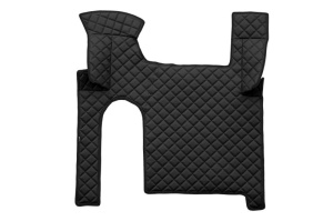 Set covor podea camion potrivit MAN ECO-LEATHER, set 3 buc. (material - eco-piele, culoare - negru, pentru transmisie manuala) potrivit MAN TGX - Img 3