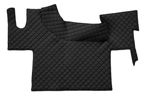 Set covor podea camion potrivit Renault podea plata, ECO-LEATHER, 1 bucata (material - eco-piele, culoare - negru) potrivit RENAULT TRUCKS T dupa 2013