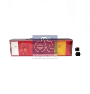 Stop lampa spate stanga cu bulb deschis 24V, reflector, soclu dreptunghiular 6 pini VOLVO FH 12, FH 16, FL 10, FL 12