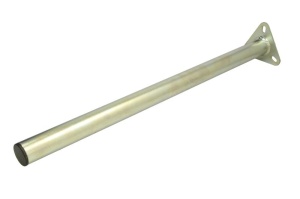 Suport fixare aripa teava, diametru: 42mm, lungime: 700mm, triunghi, zincat