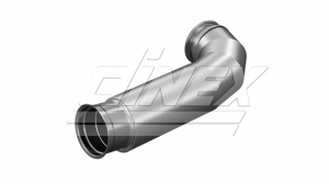 Teava esapament (diametru:110mm, lungime:630mm) potrivit MAN TGS; TGX