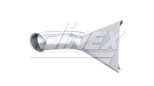 Teava esapament (diametru:125,8mm/146,3mm, lungime:640mm)