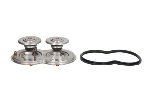 Termostat lichid racire (89°C/96°C, cu garnitura, in carcasa) potrivit SCANIA INTERLINK, IRIZAR CENTURY, IRIZAR PB, K, K BUS, L,P,G,R,S, OMNIEXPRESS, P,G,R,T, TOURING DC13.05-DC13.174 dupa 2004