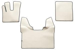 Covoras Auto F-CORE, pe intregul etaj 3 buc. potrivit DAF XF 105, XF 106 dupa 2012 (piele ECO, sampanie, transmisie automata)